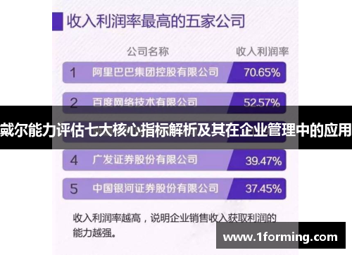 戴尔能力评估七大核心指标解析及其在企业管理中的应用